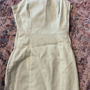 Old Navy One Shoulder Pale Green Dress